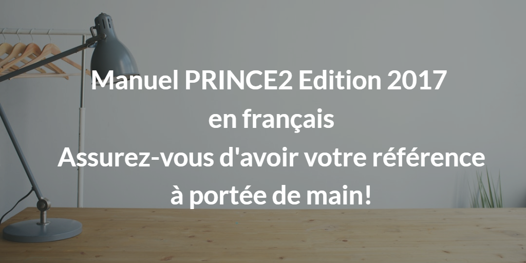 PRINCE2 2017 en français