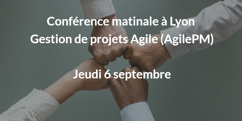 conference gestion de porjet agile