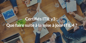 ITIL V3 conseil