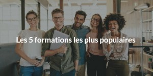 Les 5 formations les plus populaires en France